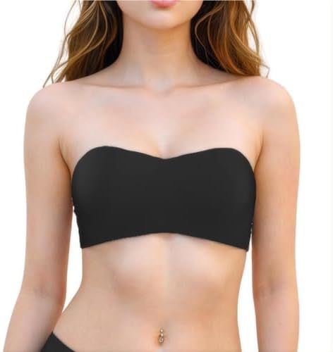 Women's Strapless Bras Bandeau Style