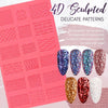 Load image into Gallery viewer, 4D Sculpture Nail Art Mold Set