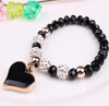 (BUY 2 GET 1 FREE) Elastic Crystal  Bracelet & Bangle Heart Bracelets