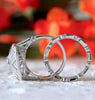 Blue topaz ring