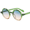 Punk Round Retro New Sunglasses All-match