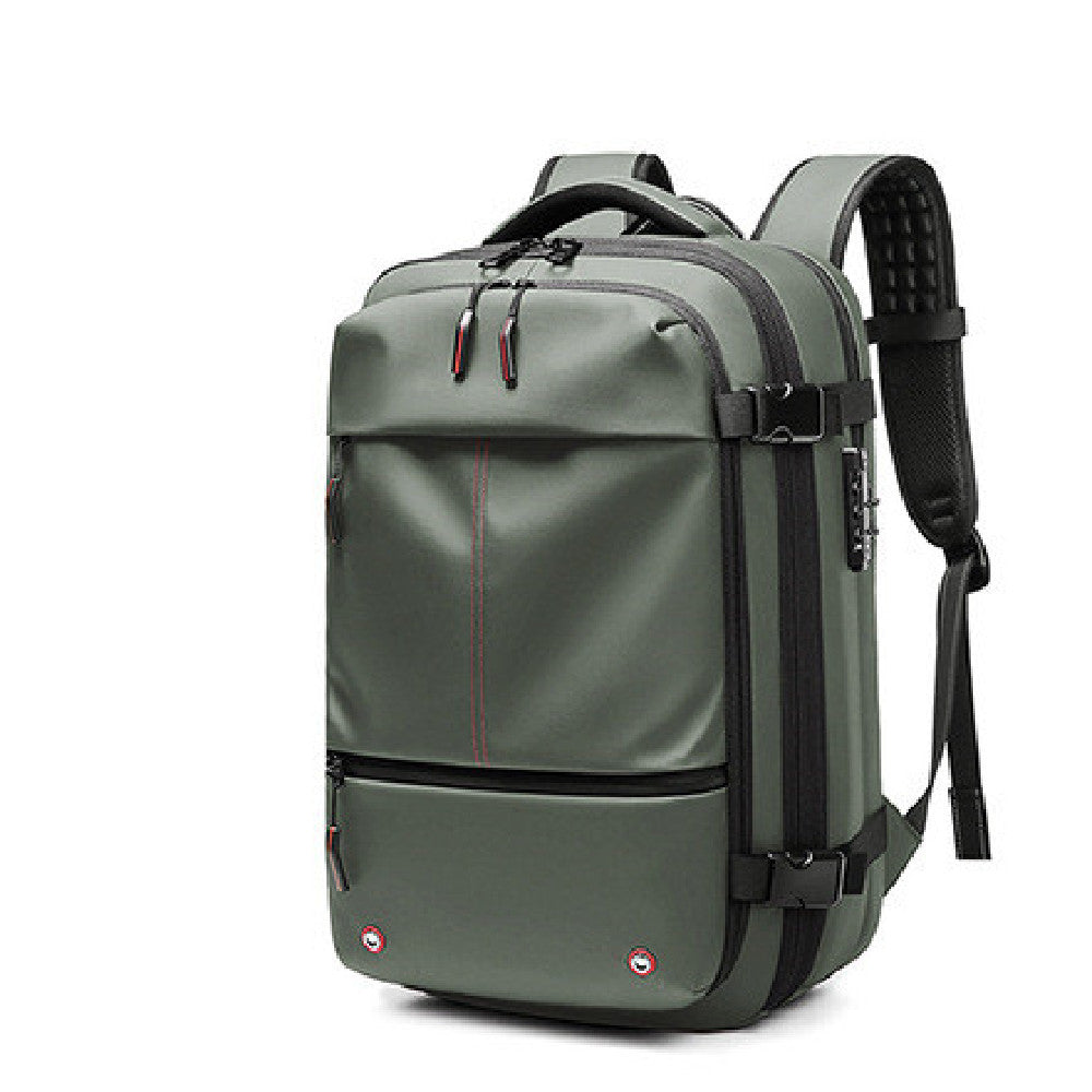 Large-Capacity Waterproof Business Travel Backpack