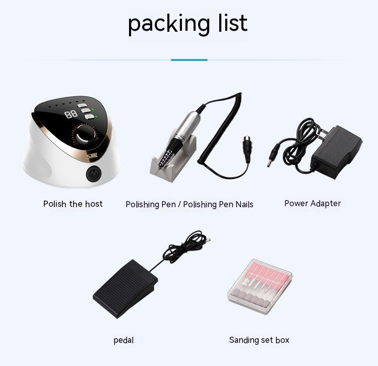 High Speed Nail Piercing Device Nail Removal Grinding Machine