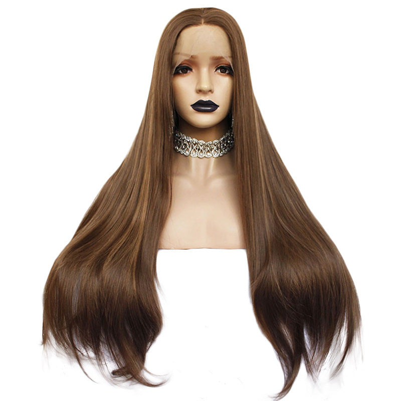Chemical Fiber Front Lace Wig Headgear
