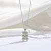 Fashionable All-match Micro Inlaid Zircon Electroplated Real