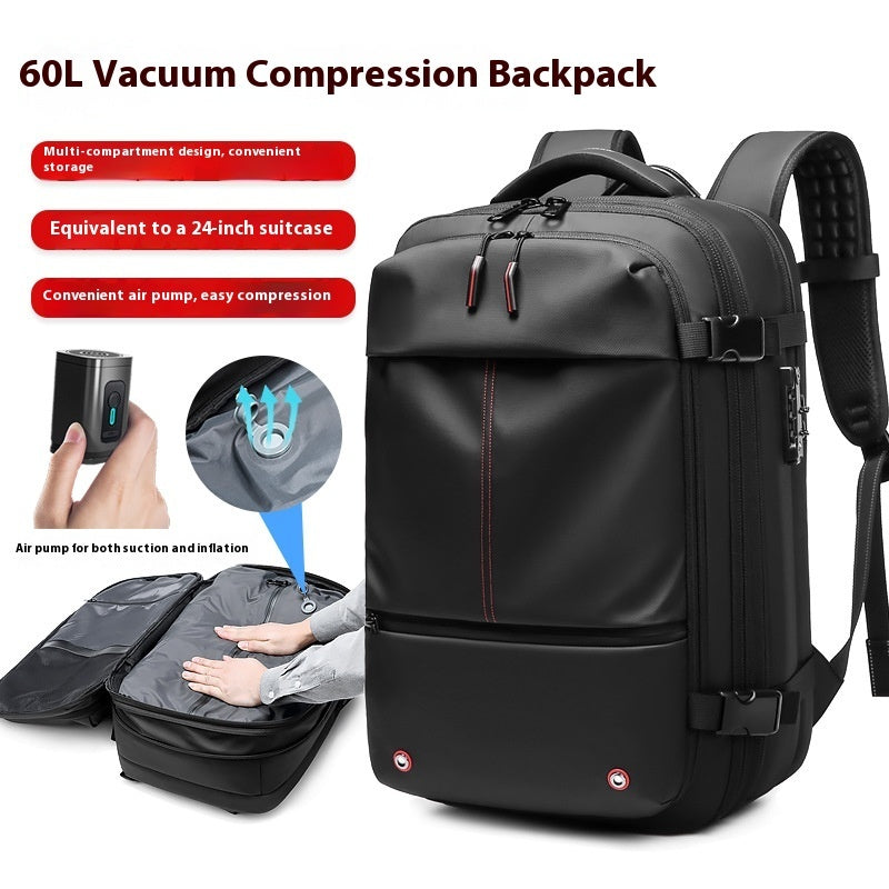 Large-Capacity Waterproof Business Travel Backpack