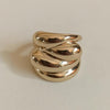 Women's Water Drop Fashion Ring Simple
