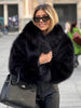 Casual Long Sleeve Velvet Winter Coat