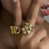 Women's Water Drop Fashion Ring Simple