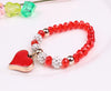 (BUY 2 GET 1 FREE) Elastic Crystal  Bracelet & Bangle Heart Bracelets