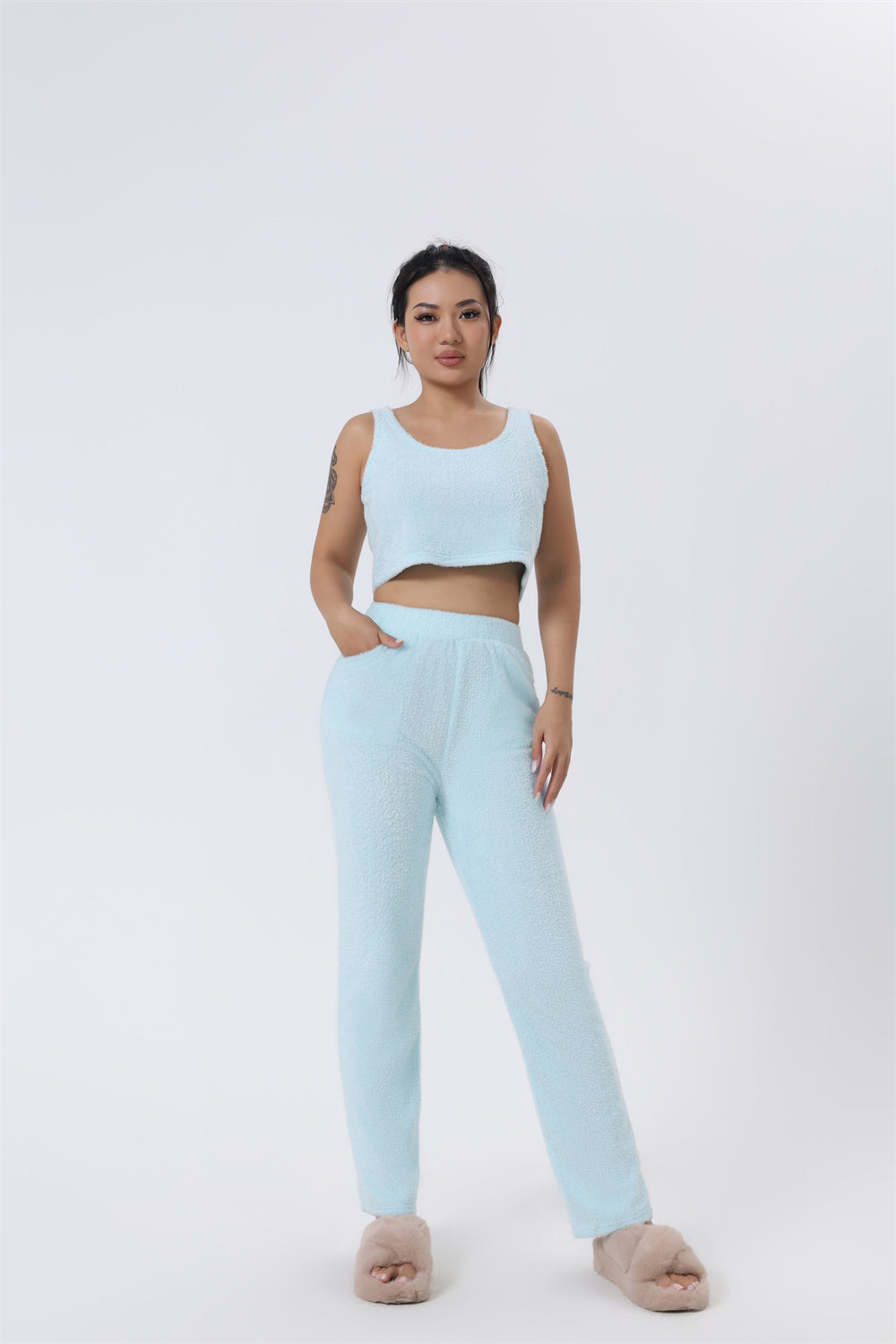 Cozy Pajama Set, 3 Piece Lounge Set