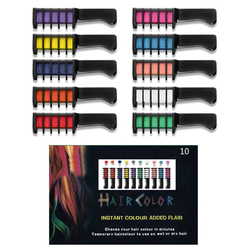 😍Last Day Promotion 49% OFF - Hair Dye Comb🌈10 PCS