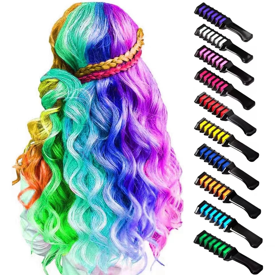 😍Last Day Promotion 49% OFF - Hair Dye Comb🌈10 PCS