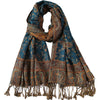Silk Scarf Elegant  Wrap  Classic  for Women
