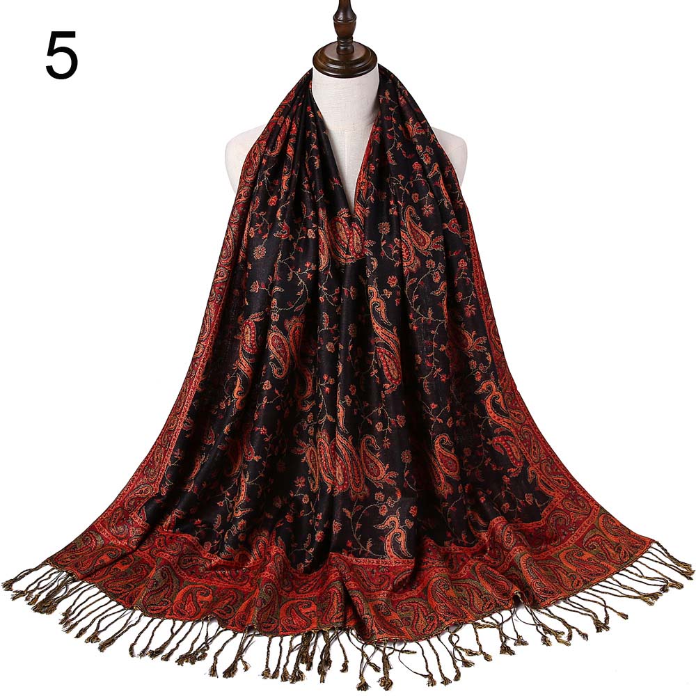 Silk Scarf Elegant  Wrap  Classic  for Women