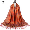Silk Scarf Elegant  Wrap  Classic  for Women