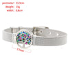 Zirconia Crystals Bangles: Stainless Steel Lover Buckles for Women
