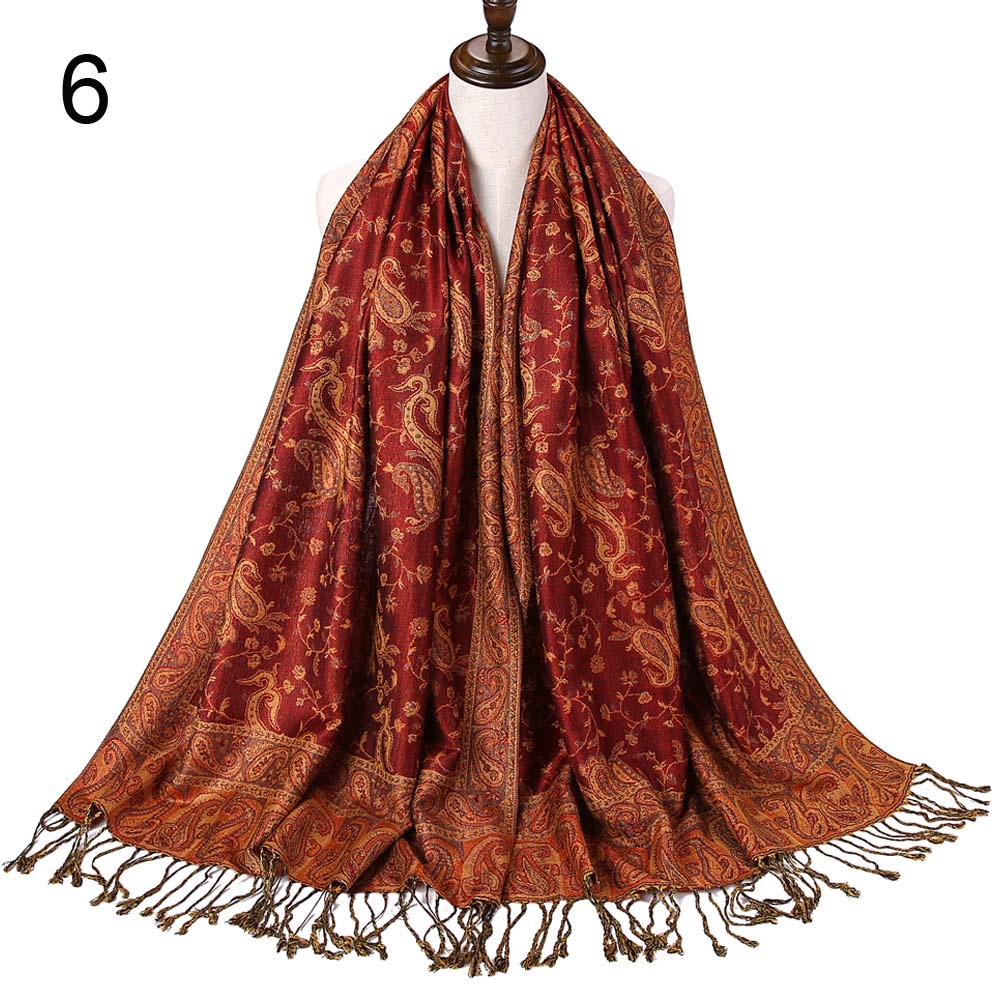 Silk Scarf Elegant  Wrap  Classic  for Women
