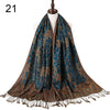 Silk Scarf Elegant  Wrap  Classic  for Women