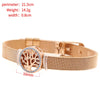 Zirconia Crystals Bangles: Stainless Steel Lover Buckles for Women