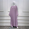 Stylish Plus Size Abaya: Elegant Muslim Maxi Dress for Casual and Eid Occasions