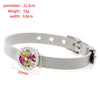 Zirconia Crystals Bangles: Stainless Steel Lover Buckles for Women