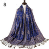 Silk Scarf Elegant  Wrap  Classic  for Women