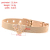 Zirconia Crystals Bangles: Stainless Steel Lover Buckles for Women