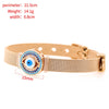 Zirconia Crystals Bangles: Stainless Steel Lover Buckles for Women
