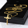 Divine Symbolism: Stainless Steel Christian Cross Necklace For Women Men