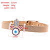 Zirconia Crystals Bangles: Stainless Steel Lover Buckles for Women