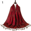 Silk Scarf Elegant  Wrap  Classic  for Women