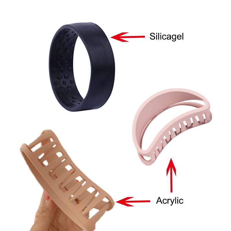 Foldable Silicone Hairband: Stretchy Magic Ponytail Holder
