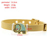 Zirconia Crystals Bangles: Stainless Steel Lover Buckles for Women