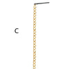 Fashion Simple Hair Chain Jewelry Clips Gold Color Hair Accessories For Women Wedding Bridal