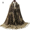 Silk Scarf Elegant  Wrap  Classic  for Women