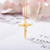Divine Symbolism: Stainless Steel Christian Cross Necklace For Women Men