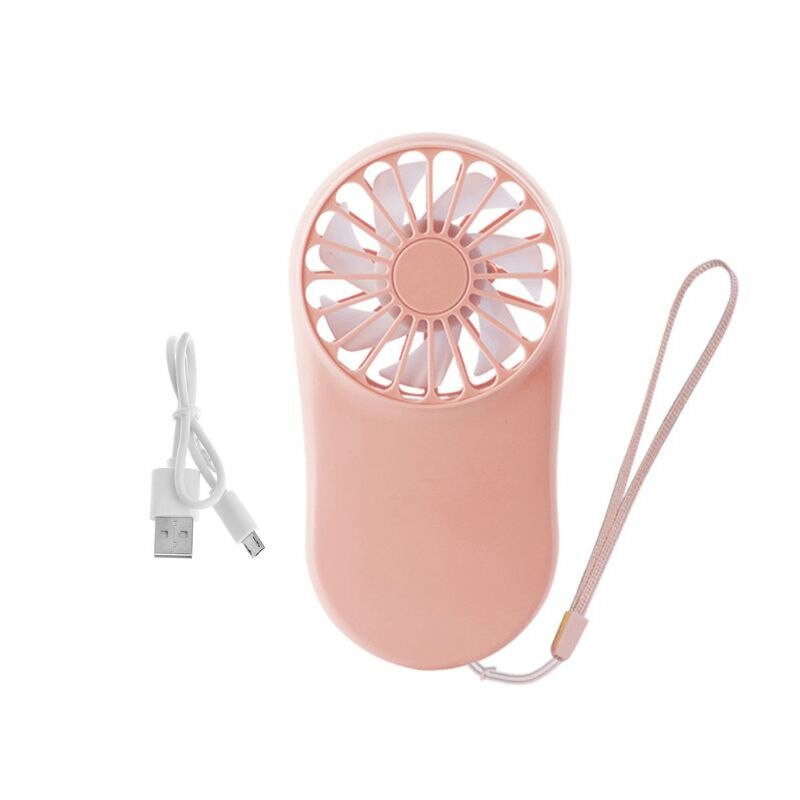 Portable Rechargeable USB Mini Fan - Cool Air for Travel & Outdoors