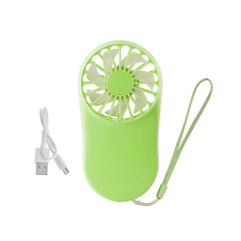 Portable Rechargeable USB Mini Fan - Cool Air for Travel & Outdoors