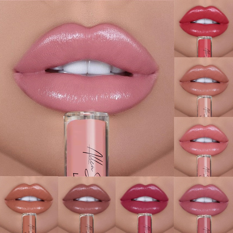 12-Color Waterproof Lipstick: Sexy, Long-Lasting, and Moist