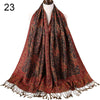 Silk Scarf Elegant  Wrap  Classic  for Women