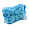 Hot 20PCS Pink Blue Silicone Hair Curler Soft Rubber Hair Care Rollers No Heat Hair Styling Tool Dropshipping 3#