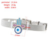 Zirconia Crystals Bangles: Stainless Steel Lover Buckles for Women