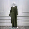 Load image into Gallery viewer, Stylish Plus Size Abaya: Elegant Muslim Maxi Dress for Casual and Eid Occasions