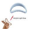 Foldable Silicone Hairband: Stretchy Magic Ponytail Holder