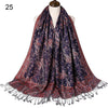 Silk Scarf Elegant  Wrap  Classic  for Women