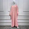 Stylish Plus Size Abaya: Elegant Muslim Maxi Dress for Casual and Eid Occasions