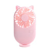 Portable Rechargeable USB Mini Fan - Cool Air for Travel & Outdoors