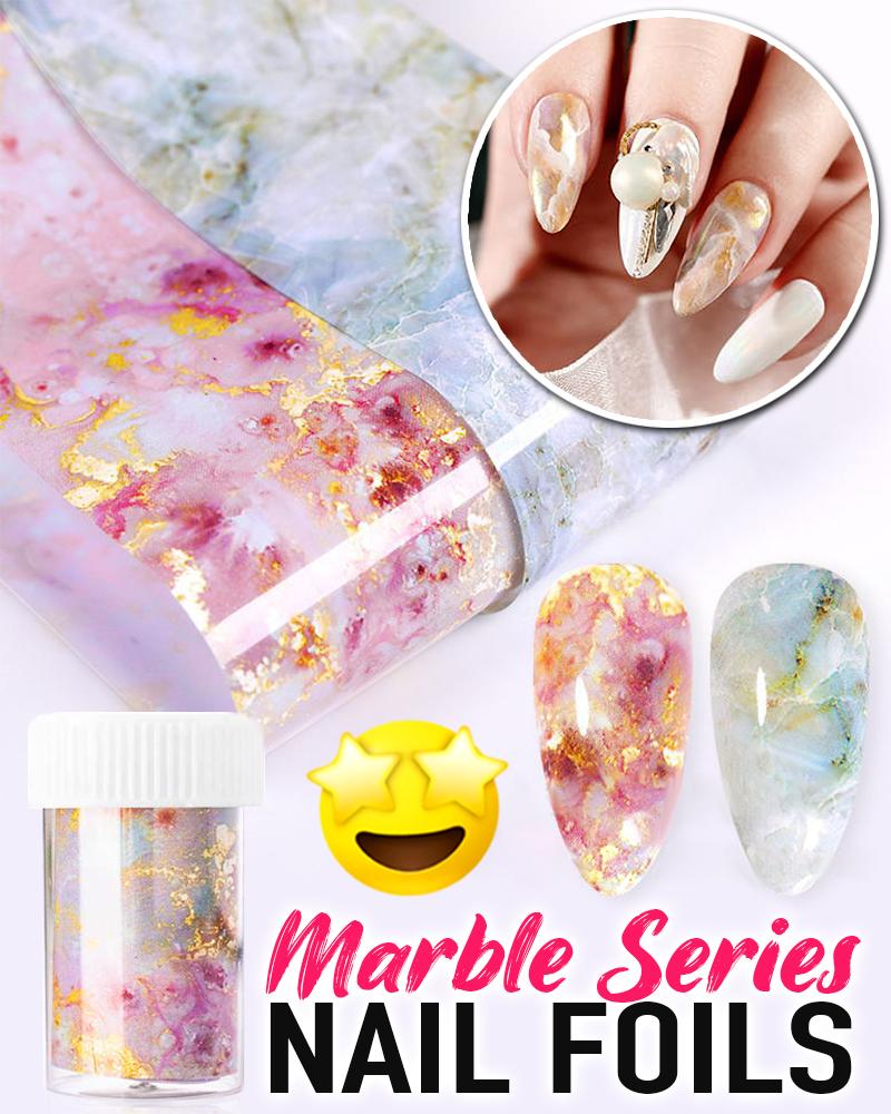Marble Series Nail Foils