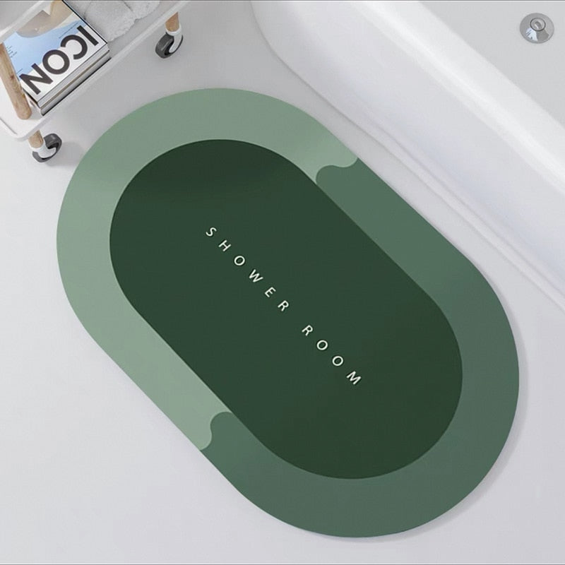 Premium Bathroom Mat: Absorbent-Non-Slip- Quick Drying- High-Quality